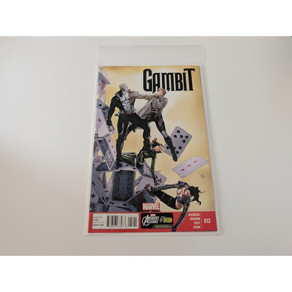 Gambit #12 Marvel 2013 Asmus Mann Soy Kirk Direct Edition Comic